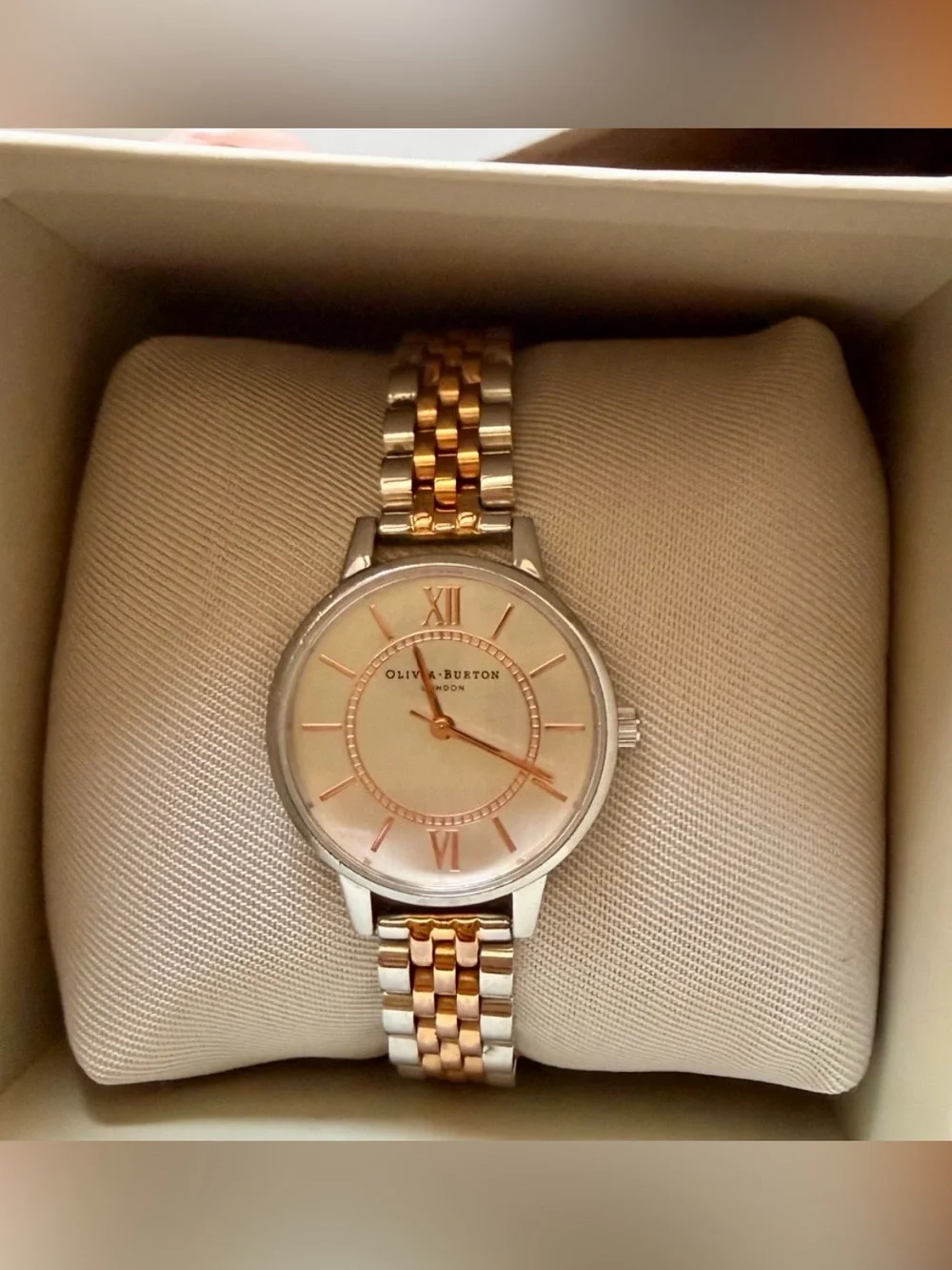 Olivia Burton Rose Gold Watch